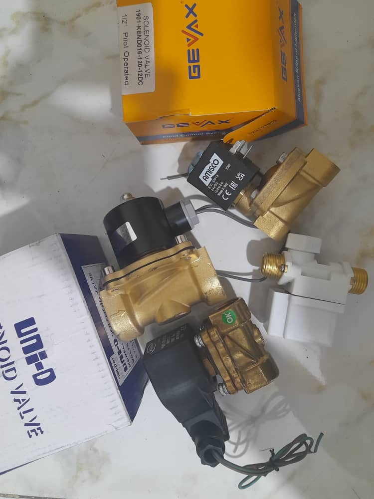 فروش انواع شیر برقی صنعتی فشار قوی